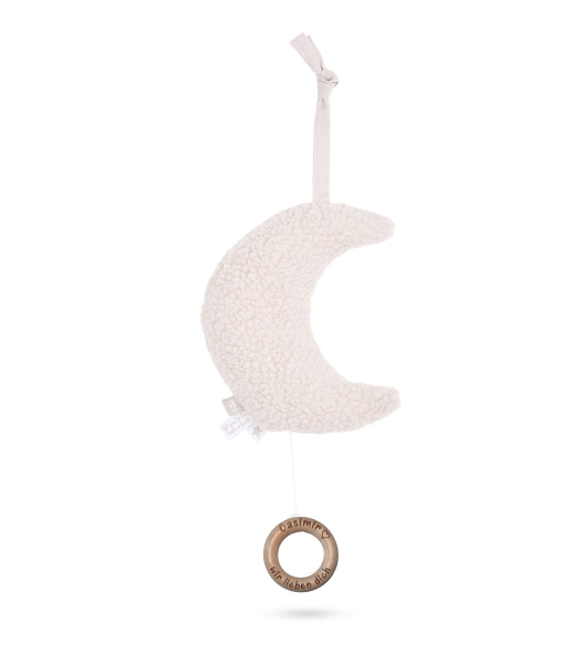 Jollein Spieluhr Moon mit lasergraviertem Holzring