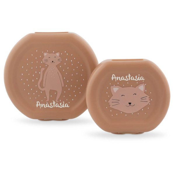Trixie Snackbox 2er Set mit Namen personalisiert