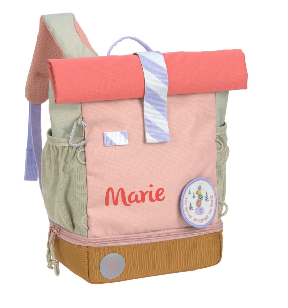 Lässig Kindergartenrucksack Rolltop  mit Personalisierung