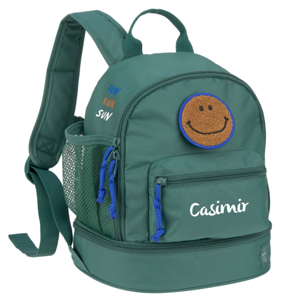 Lässig Kindergartenrucksack Little gang mit Personaloisierung