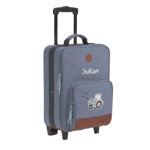 Lässig Kinderkoffer - Trolley Adventure Traktor mit Personalisierung