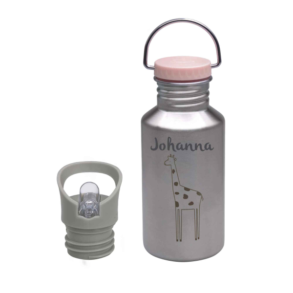 Lässig Trinkflasche Safari Giraffe 500ml