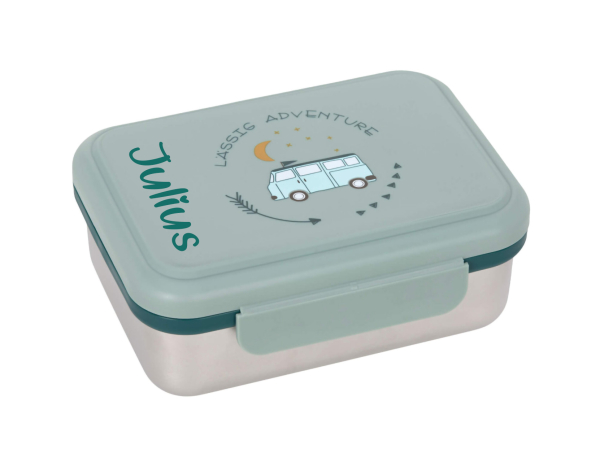 Spiegelburg Mini-Snackbox Traktor mit Namen personalisiert
