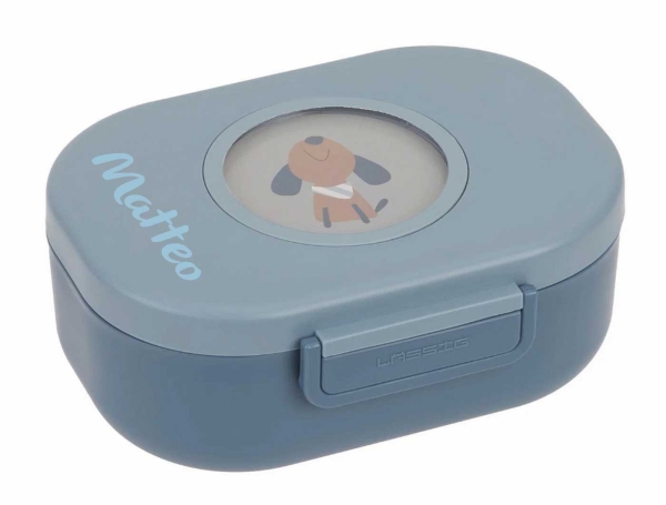 Lässig Brotdose Pattern Party mit Namen personalisiert