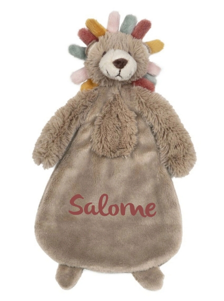 Happy Horse Schmusetuch Löwe mit Namen bestickt