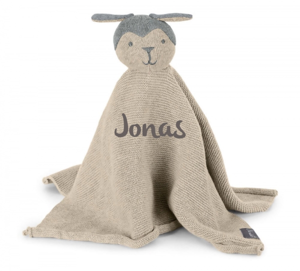 Sterntaler Organic Strick-Schmusetuch grau 3211980-542 ABV