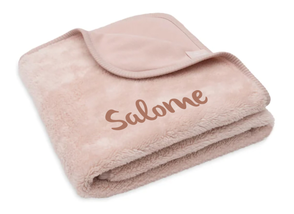Jollein Wiegen Babydecke mit Namen bestickt