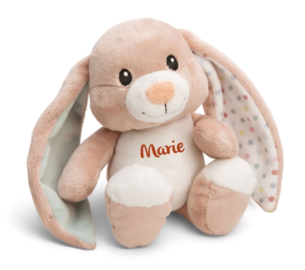 Nici Kuscheltier Hase Fjella mit Namen personalisiert