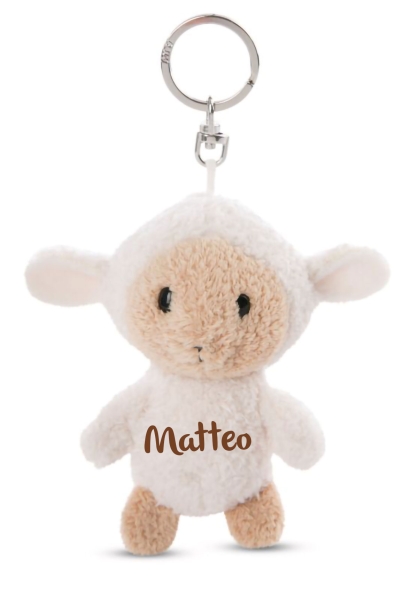 Nici Taschenanhänger oder Schlüsselanhänger mit Namen personalisiert