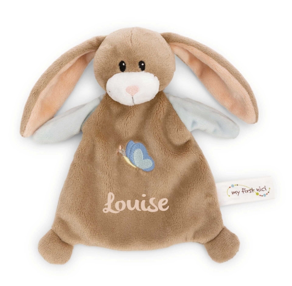 Nici Schmusetuch mit Namen bestickt