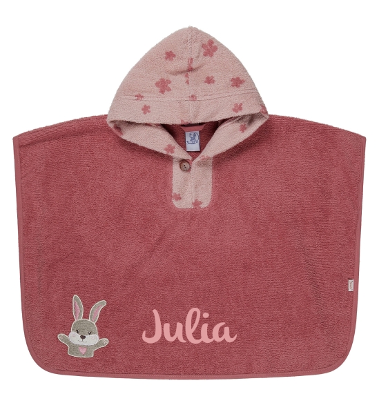 Sterntaler Poncho mit Namen bestickt