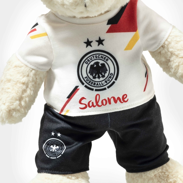 Steiff Mila Teddybär DFB-Edition mit Namen personalisiert