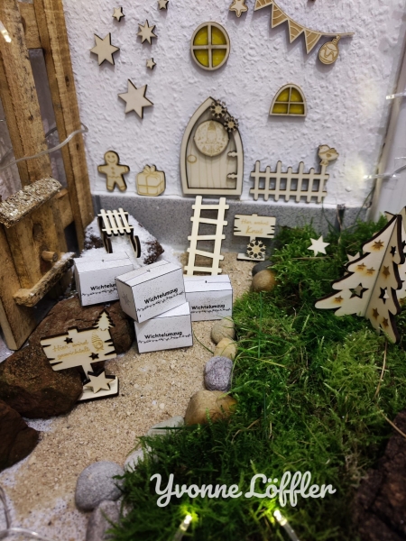 knuddelwichtel Wichteltür mit Namen Komplettpaket