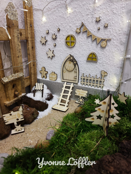 knuddelwichtel Wichteltür mit Namen Komplettpaket
